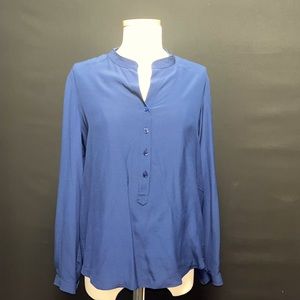 Stella McCartney buttoned blue blouse